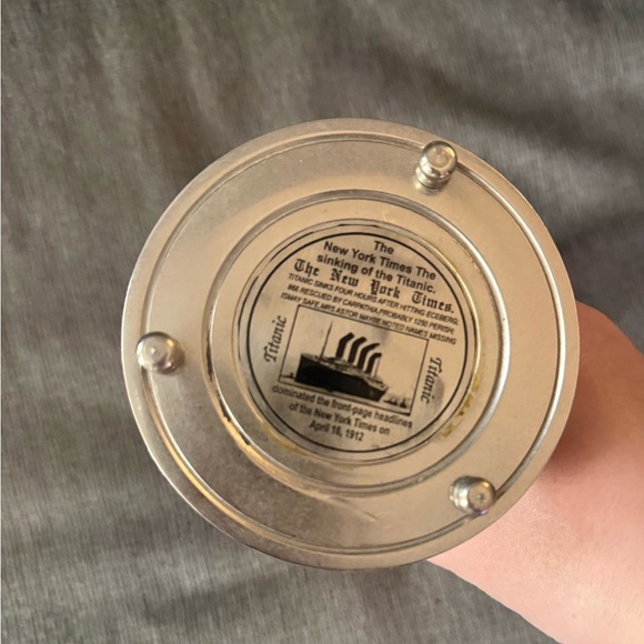 Silver Hourglass Timer - Picture 2 of 4